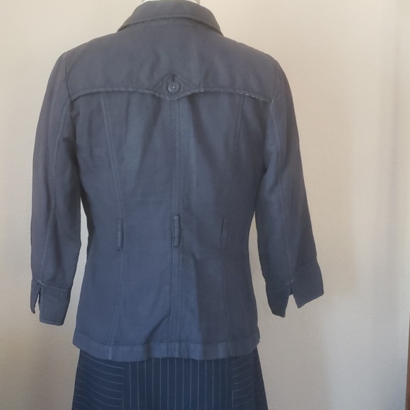 Anthro navy blazer - Picture 4 of 8